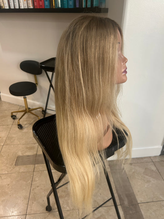 Lace Front Blonde Glueless Wig 13x4