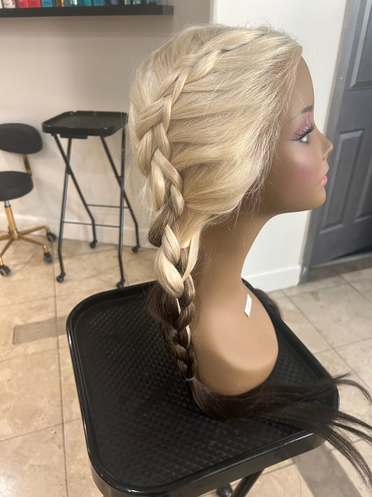 Lace Front Blonde Balayage Wig