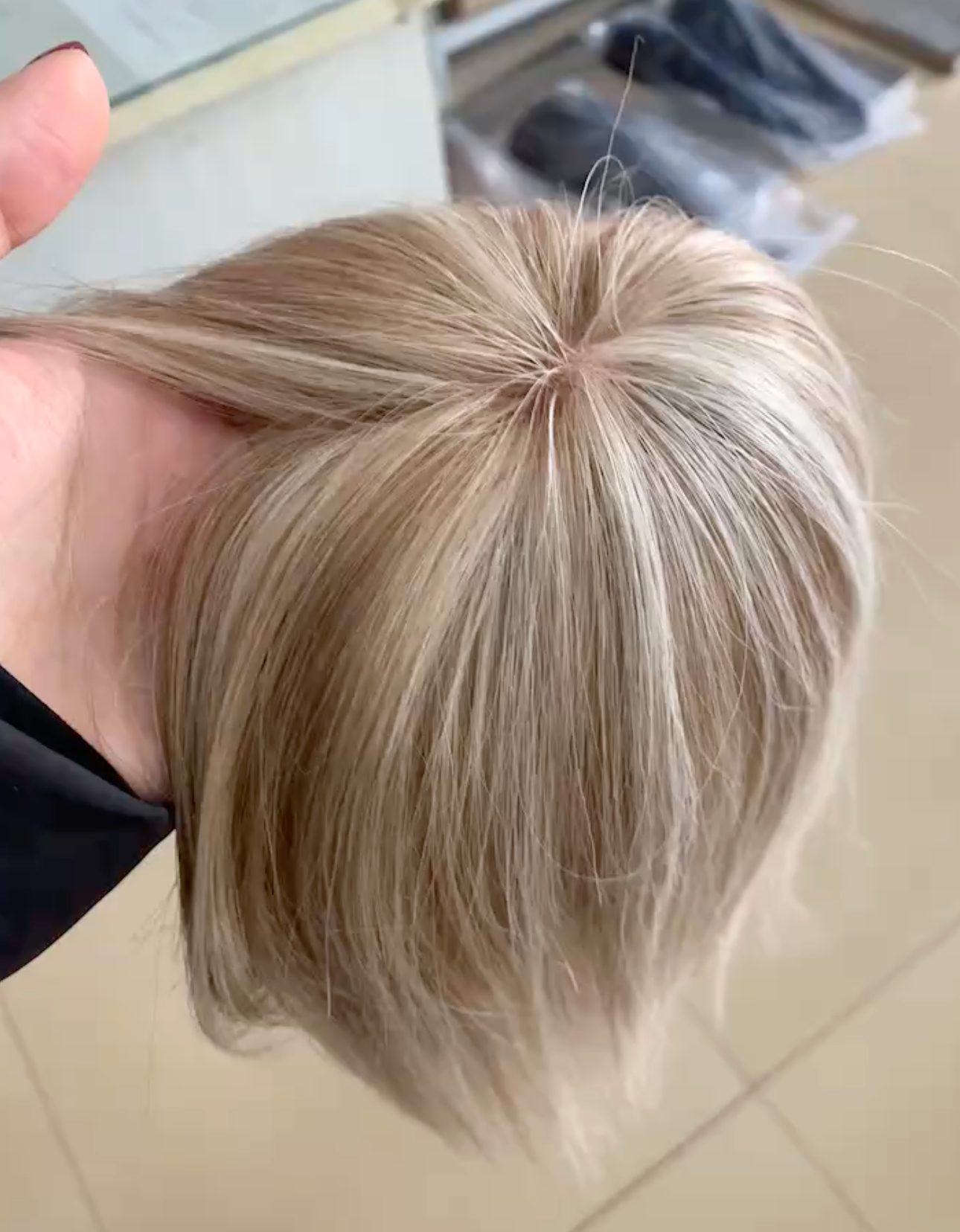 Bang Clip In Topper