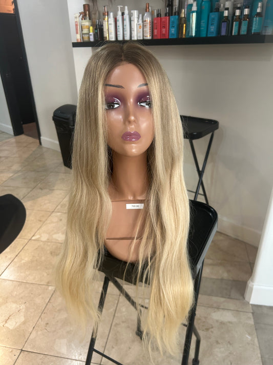 Lace Front Blonde Glueless Wig 13x4